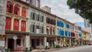 Colourful Buildings in Singapore