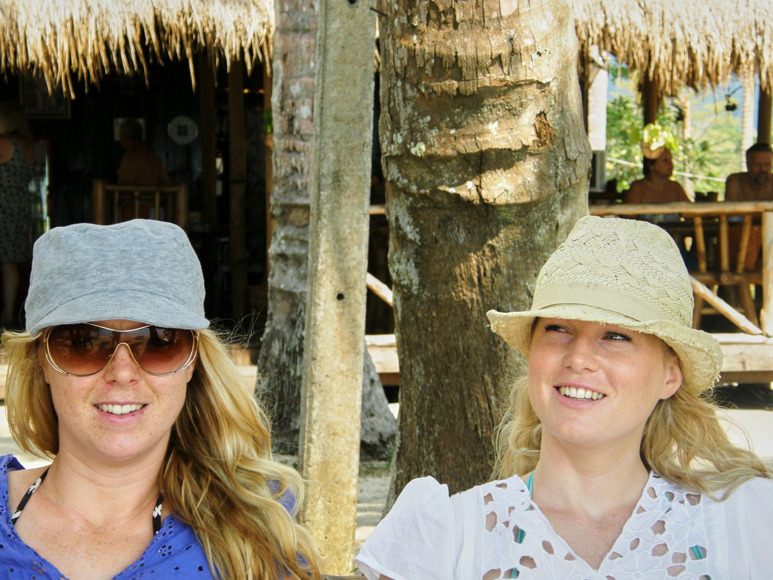 Lissa & Becky on Khlong Kloi Beach